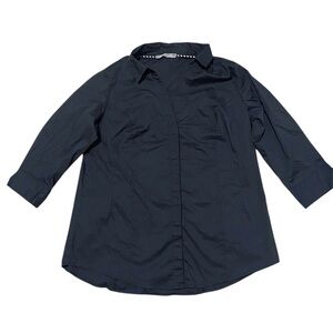 Black Button-Up Shirt